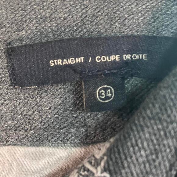 Dockers Gray Straight‎ Leg Chino Pants 34 - Picture 4 of 6